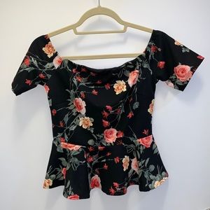 Floral Print Blouse